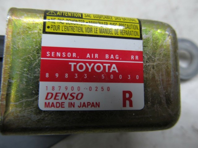 2001-2006 LEXUS LS430 OEM RIGHT REAR C PILLAR AIRBAG CRASH IMPACT SENSOR 