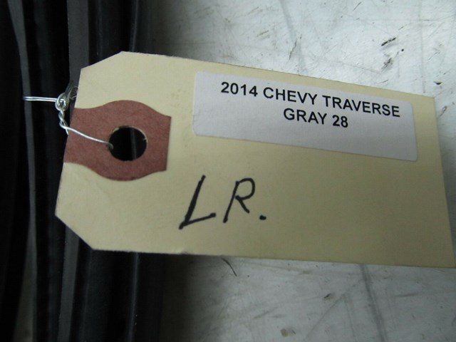  2013-2017 CHEVY TRAVERSE OEM LEFT REAR WEATHER STRIP