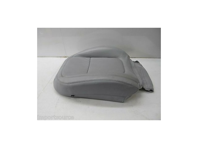 2009-2011 JAGUAR XF OEM RIGHT FRONT UPPER SEAT CUSHION GRAY PERFORATED LEATHER 