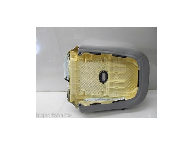 2009-2011 JAGUAR XF OEM RIGHT FRONT UPPER SEAT CUSHION GRAY PERFORATED LEATHER 