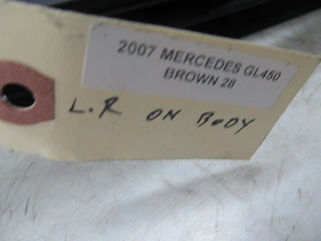 2007-2012 MERCEDES GL450 X164 OEM LEFT REAR DOOR WEATHER STRIP 