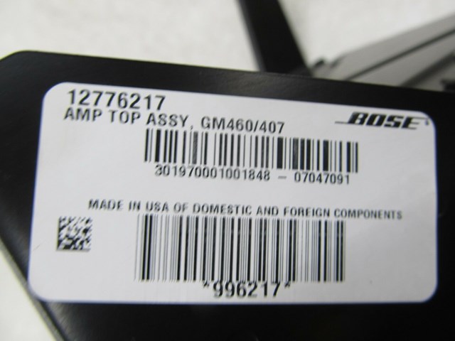 2004-2011 SAAB 9-3 AERO OEM LEFT REAR TRUNK AMP AMPLIFIER BRACKET 