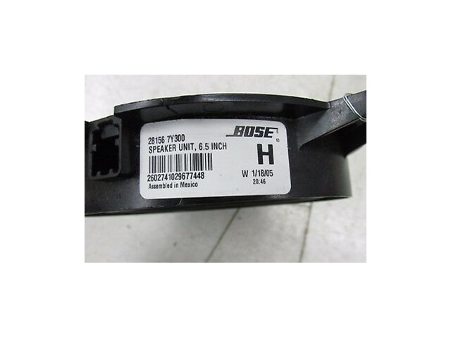 2004-2007 INFINITI QX56 OEM RIGHT REAR PASSENGER SIDE BOSE DOOR SPEAKER