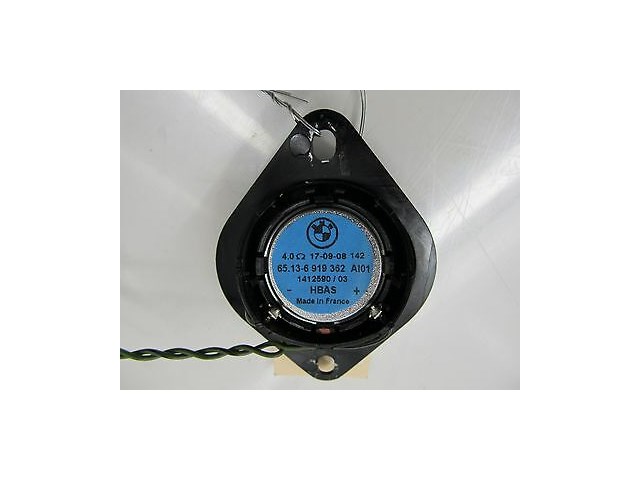 2008-2010 BMW 535xi 528 E60 OEM LEFT REAR DASH DECK LID TWEETER SPEAKER AI01