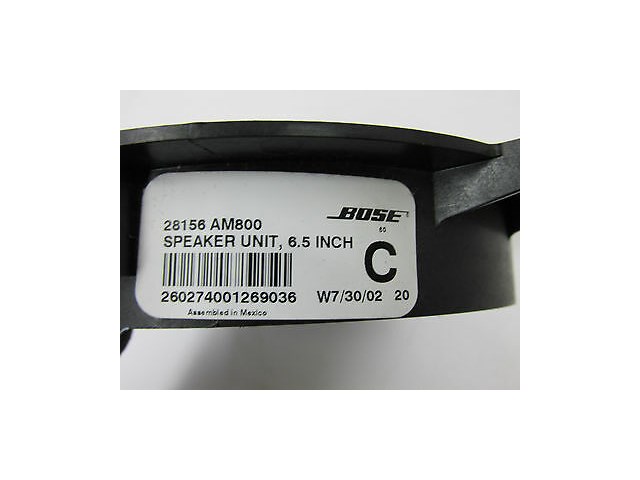 2003-2004 INFINITI M45 OEM LEFT REAR BACK DOOR BOSE SPEAKER 28156 AM800