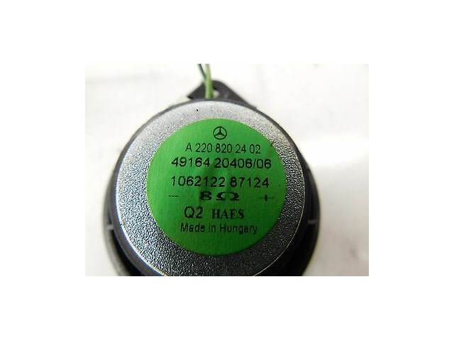 2003-2006 MERCEDES BENZ SL500R R230 OEM RIGHT SIDE KICK PANEL TWEETER SPEAKER 