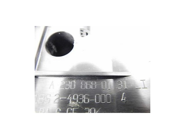 2003-2006 MERCEDES BENZ SL500R R230 OEM LEFT REAR CARGO STORAGE SEATBELT SPEAKER