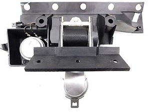 2003-2006 MERCEDES BENZ SL500R R230 OEM LEFT REAR CARGO STORAGE SEATBELT SPEAKER