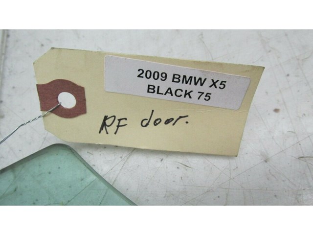  2007-2010 BMW X5 E70 OEM RIGHT FRONT PASSENGER SIDE DOOR WINDOW GLASS