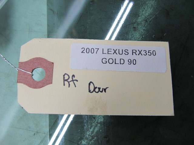  2004-2009 LEXUS RX350 RX330 OEM RIGHT FRONT DOOR GLASS WINDOW 