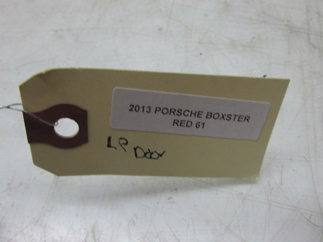 2013-2015 PORSCHE BOXSTER 981 OEM LEFT FRONT DOOR SPEAKER 7PP035454J