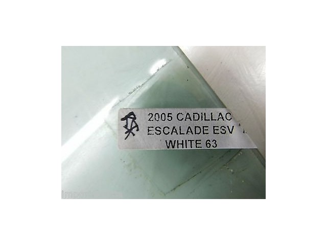 2002-2006 CADILLAC ESCALADE OEM RIGHT FRONT PASSENGER DOOR WINDOW AUTO GLASS