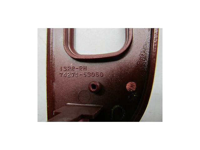 2006-2008 LEXUS IS250 XE20 OEM RIGHT REAR WINDOW SWITCH SURROUND BEZEL TRIM