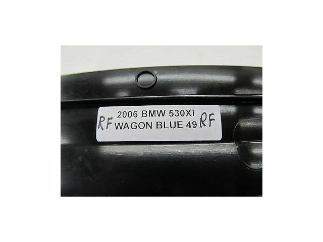 2006-2007 BMW 530XI WAGON E61 OEM RIGHT SIDE FRONT DOOR SILL SCUFF PLATE TRIM