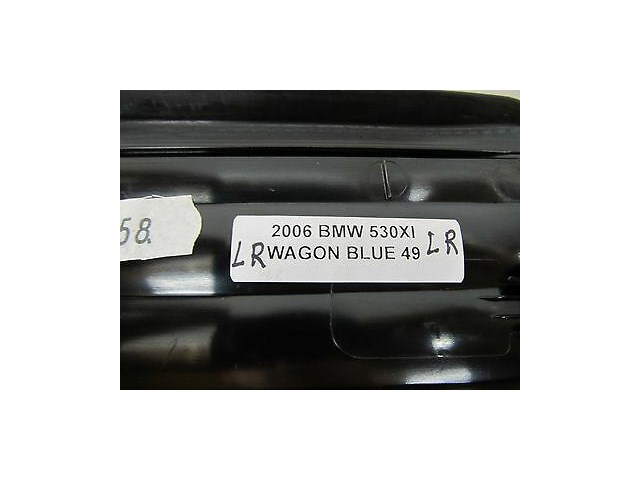 2006-2007 BMW 530XI WAGON E61 OEM LEFT SIDE REAR DOOR SILL SCUFF PLATE TRIM