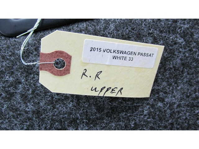 2012-2015 VOLKSWAGEN PASSAT OEM RIGHT REAR PASSENGER UPPER SEAT CUSHION  