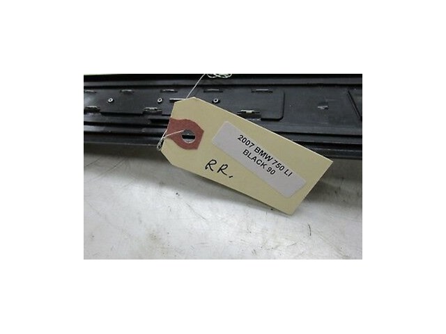 2006-2008 BMW 750LI E66 E65 OEM RIGHT REAR PASSENGER DOOR SILL SCUFF PLATE TRIM
