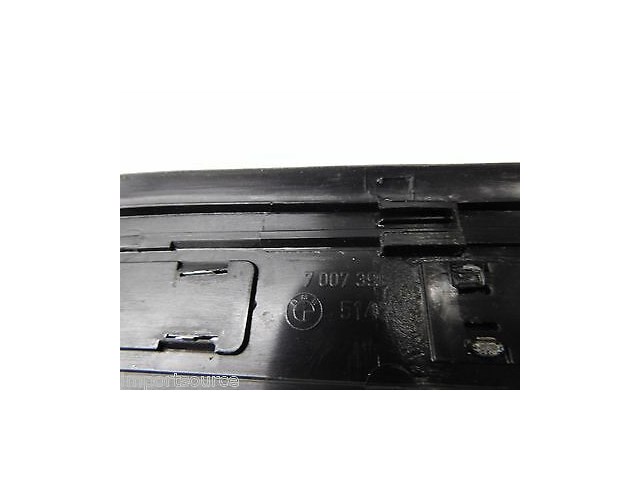 2006-2008 BMW 750LI E66 OEM RIGHT REAR PASSENGER SIDE DOOR SILL SCUFF PLATE TRIM