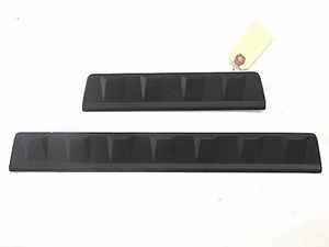 2010-2013 CHEVY EQUINOX LT OEM LEFT REAR AND FRONT DOOR SILL SCUFF PLATE TRIM