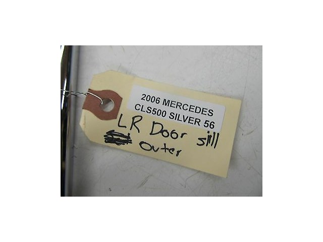 2006-2009 MERCEDES CLS500 W219 OEM LEFT REAR DOOR SILL OUTER SCUFF PLATE TRIM