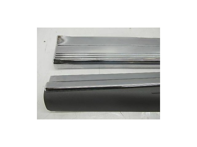 2006-2009 MERCEDES CLS500 W219 OEM RIGHT FRONT DOOR SILL SCUFF PLATE TRIM SET