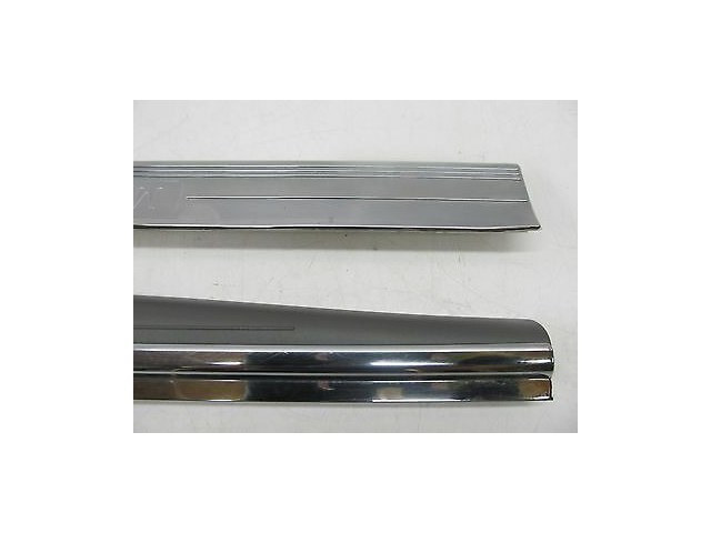 2006-2009 MERCEDES CLS500 W219 OEM RIGHT FRONT DOOR SILL SCUFF PLATE TRIM SET