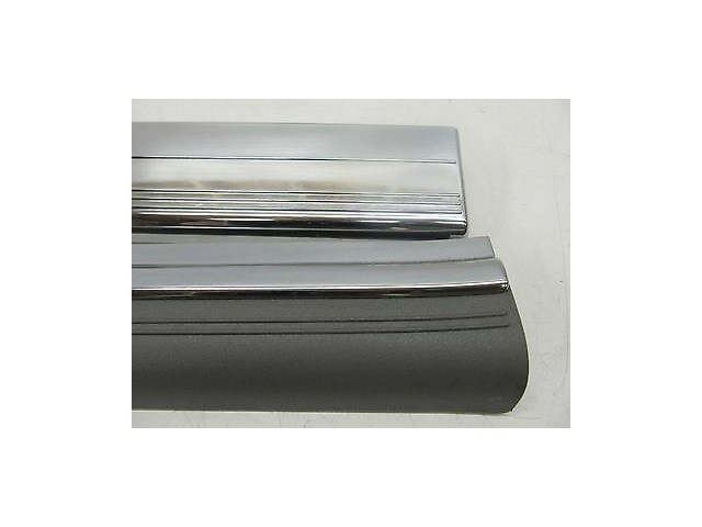 2006-2009 MERCEDES CLS500 W219 OEM RIGHT FRONT DOOR SILL SCUFF PLATE TRIM SET