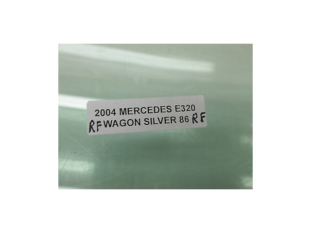 2003-2005 MERCEDES E320 WAGON W211 OEM RIGHT FRONT DOOR WINDOW AUTO GLASS