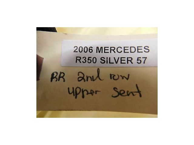 2006-2009 MERCEDES R350 W251 OEM RIGHT REAR MIDDLE ROW UPPER SEAT CUSHION