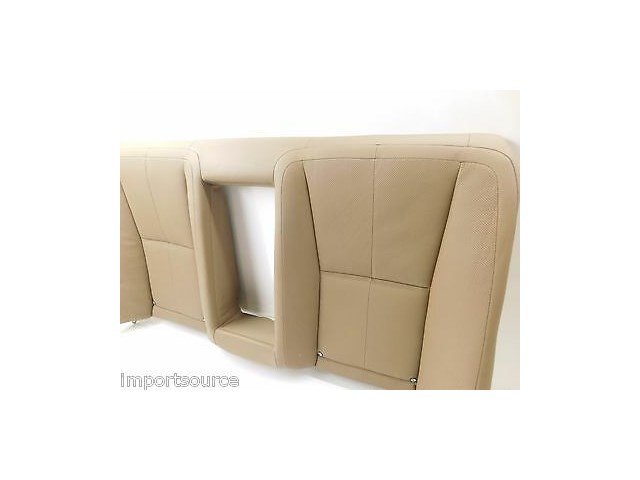 2007-2009 MERCEDES S550 W221 OEM REAR BACK UPPER SEAT CUSHION BROWN