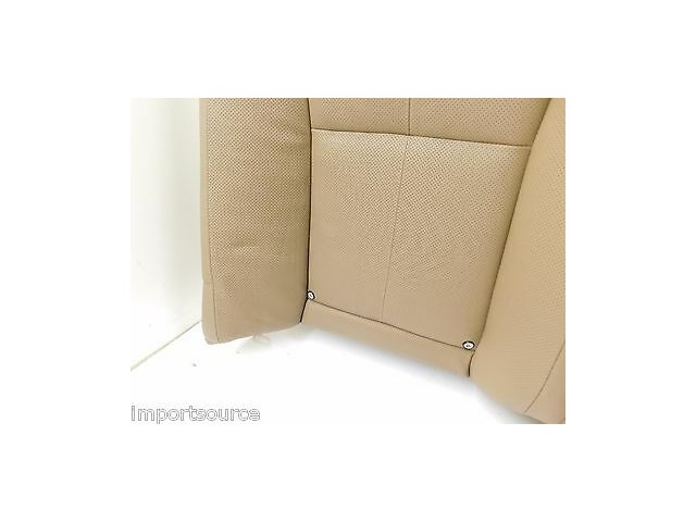 2007-2009 MERCEDES S550 W221 OEM REAR BACK UPPER SEAT CUSHION BROWN