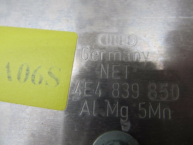 2004-2008 AUDI A8L W12 OEM RIGHT REAR PASSENGER DOOR WINDOW REGULATOR W/ PANEL