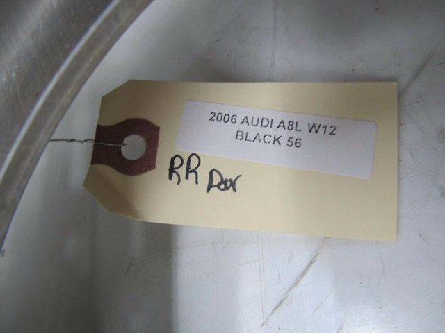 2004-2008 AUDI A8L W12 OEM RIGHT REAR PASSENGER DOOR WINDOW REGULATOR W/ PANEL