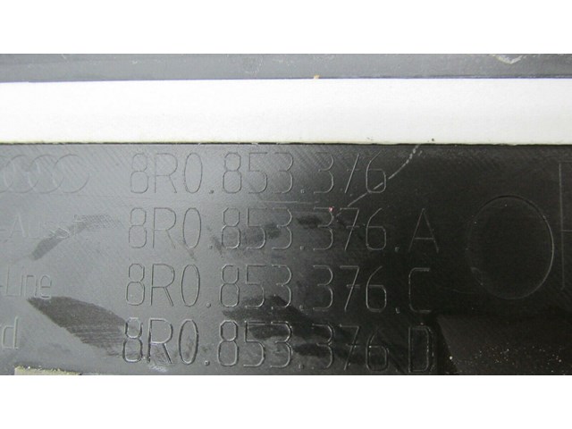 2009-2012 AUDI Q5 8R OEM RIGHT REAR PASS SIDE OUTER DOOR SILL SCUFF PLATE   