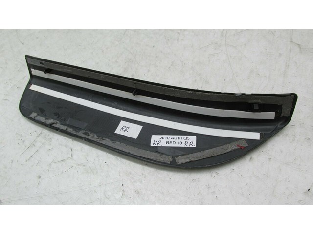 2009-2012 AUDI Q5 8R OEM RIGHT REAR PASS SIDE OUTER DOOR SILL SCUFF PLATE   