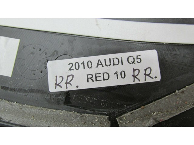 2009-2012 AUDI Q5 8R OEM RIGHT REAR PASS SIDE OUTER DOOR SILL SCUFF PLATE   