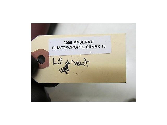 2004-2008 MASERATI QUATTROPORTE M139 OEM LEFT FRONT UPPER SEAT CUSHION LEATHER