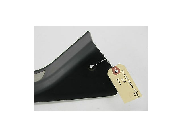 2003-2004 INFINITI G35 SEDAN OEM LEFT REAR DOOR SILL SCUFF PLATE COVER TRIM