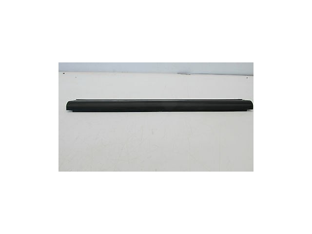 2005-2006 INFINITI G35 SEDAN OEM RIGHT SIDE FRONT DOOR SILL BLACK BRUSHED METAL