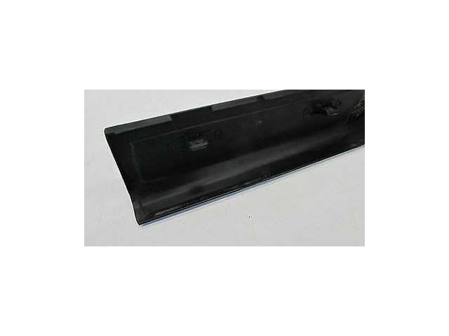 2005-2006 INFINITI G35 SEDAN OEM RIGHT SIDE REAR DOOR SILL BLACK BRUSHED METAL