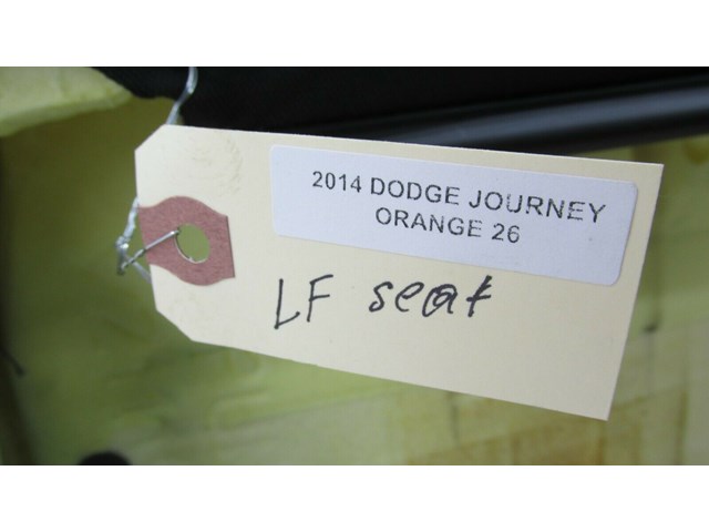 2011-2018 DODGE JOURNEY OEM LEFT FRONT DRIVER UPPER SEAT CUSHION BLACK CLOTH