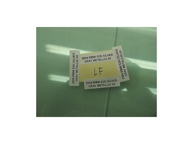 2004-2005 BMW 525i 530i E60 OEM LEFT FRONT DRIVER'S DOOR WINDOW AUTO GLASS 