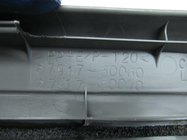 O2001-2006 LEXUS LS430 OEM RIGHT REAR DOOR SILL SCUFF PLATE TRIM PANEL 