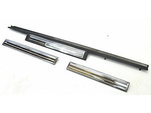 2003-2006 MERCEDES BENZ S55 AMG W220 OEM RIGHT SIDE FRONT DOOR SILL SET OF THREE