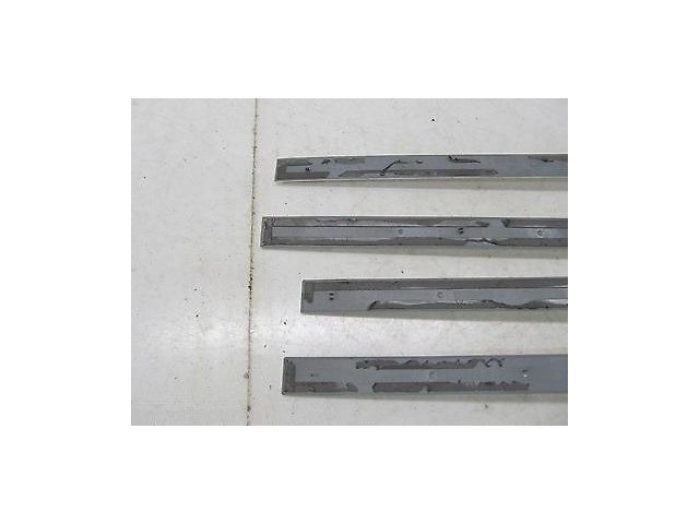 2007-2009 MERCEDES S550 W221 OEM DOOR SILL TRIM SCUFF PLATE SET OF 4