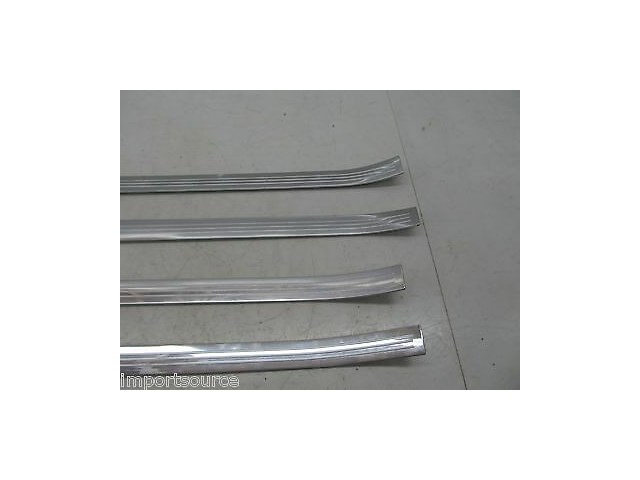 2007-2009 MERCEDES S550 W221 OEM DOOR SILL TRIM SCUFF PLATE SET OF 4