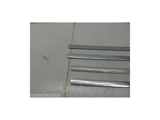 2007-2009 MERCEDES S550 W221 OEM DOOR SILL TRIM SCUFF PLATE SET OF 4