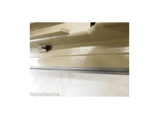 2007-2009 MERCEDES S550 W221 OEM RIGHT REAR DOOR SILL SCUFF PLATE A2216801835