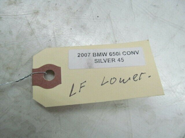 2006-2010 BMW 650i E64 E63 OEM LEFT FRONT LOWER DASH SPEAKER TWEETER 