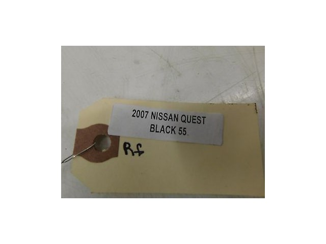 2007-2009 NISSAN QUEST OEM RIGHT FRONT PASSENGER SIDE DOOR SILL SCUFF PLATE